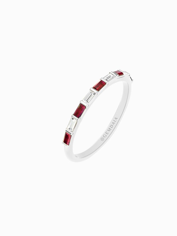 Gemdaia Ruby Serenity Ring