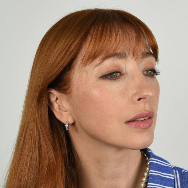 Cachet London Ceto Silver Hoop Earrings