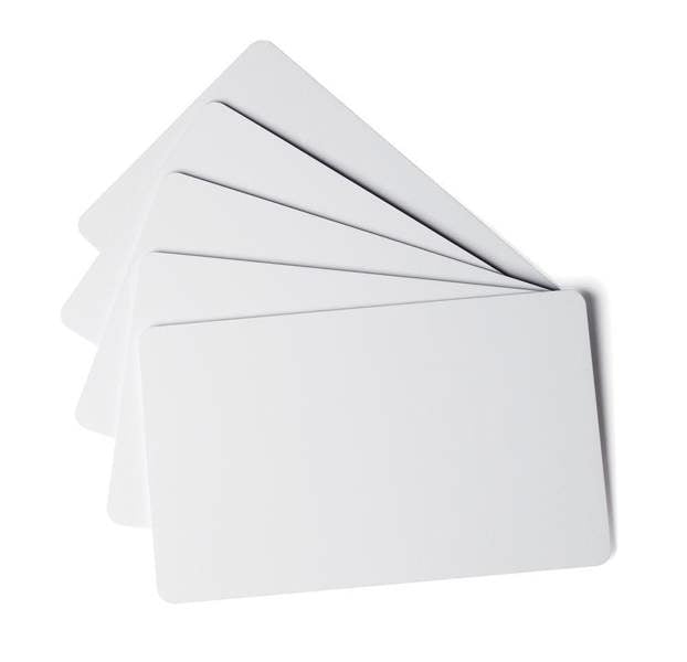 Durable DURACARD ID 300 Premium Plastic Card Refill 0.5mm | 100 Pack | 54x86mm