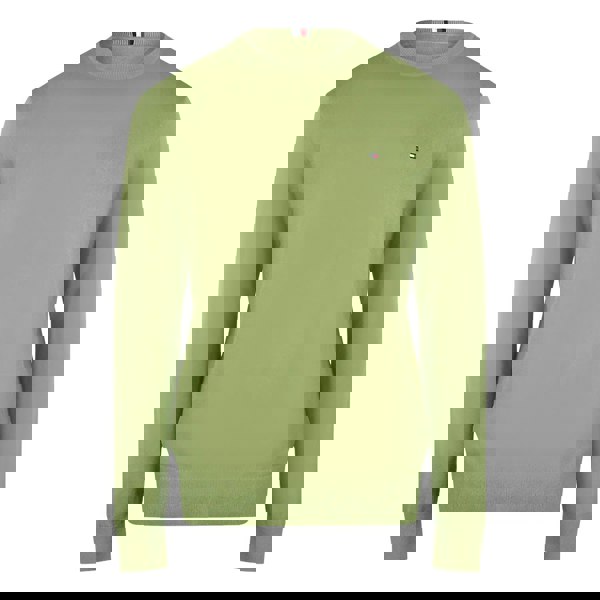 Tommy Hilfiger Faded Olive Green Crewneck Sweatshirt