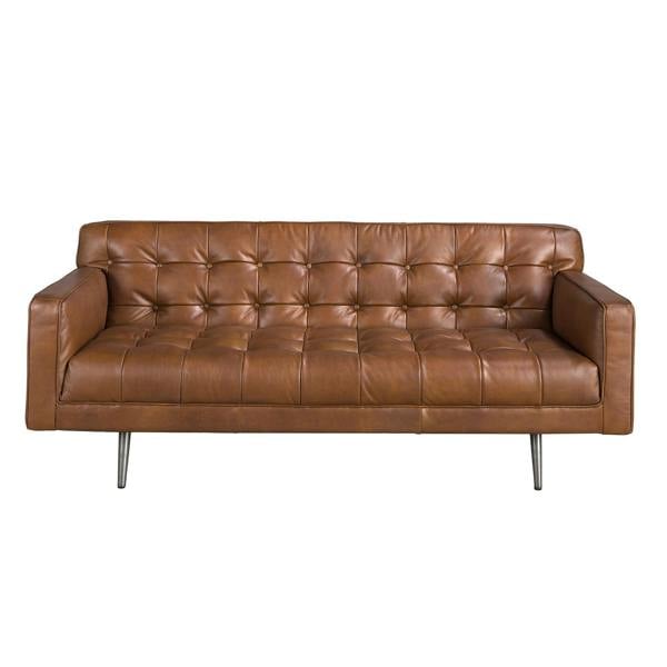 Angel Cerdá Chester sofa in dark brown leather 6224/6225
