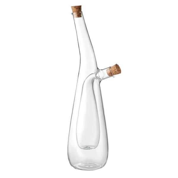 MidOcean Barretin Glass Oil and Vinegar Bottle - Transparent - 