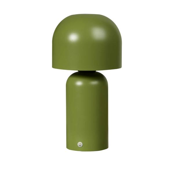 Pagazzi Lighting Tina Olive Green LED Rechargeable Touch Table Lamp