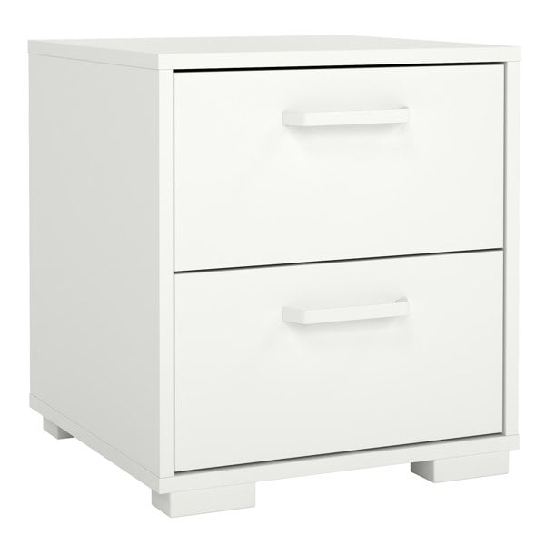 Furniture To Go Sofia Nightstand 2 Drawers White