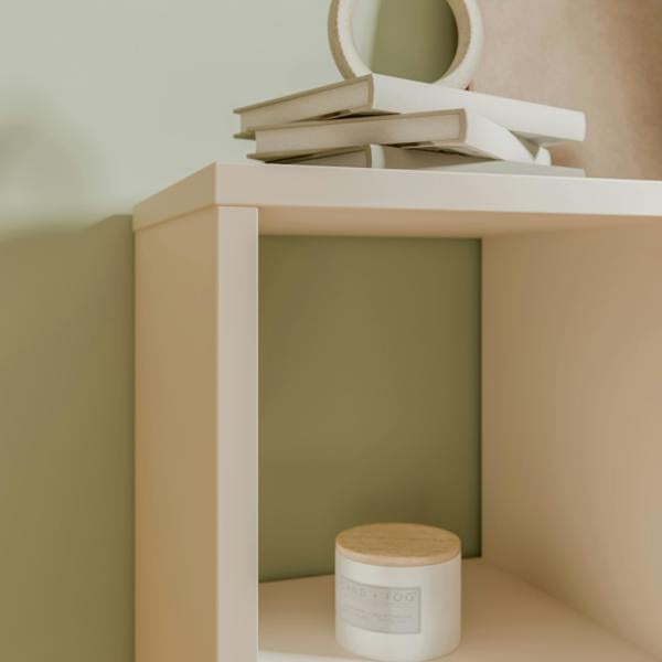 Furniture To Go Mauro 2x2 Storage Unit in Sand