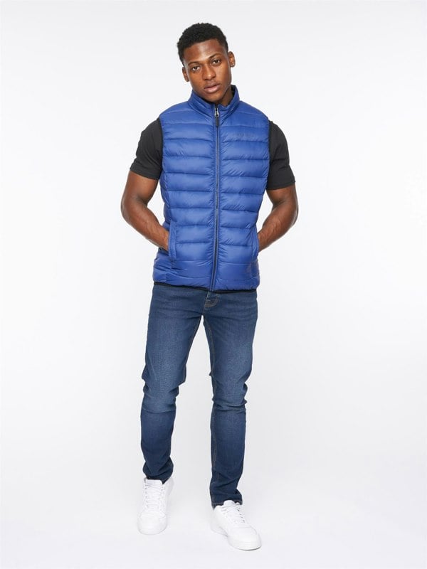 Crosshatch Gattering Gilet Royal