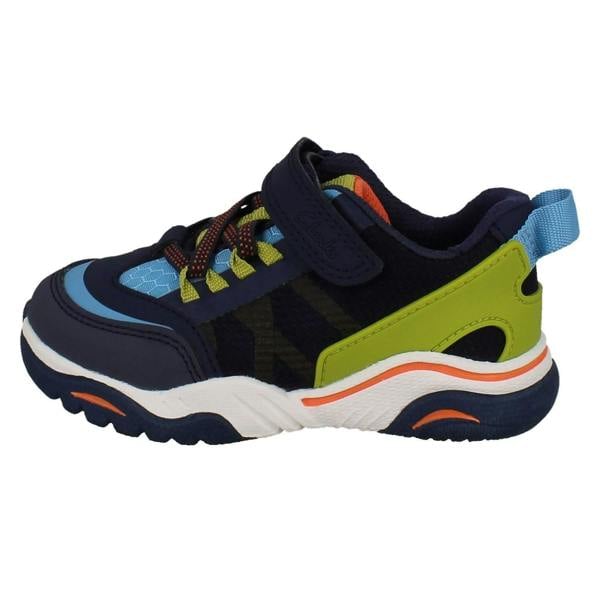 Clarks Kids Clarks Vegan Colour-Pop Sports Trainers - Feather Track