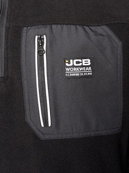 Heavyweight 1/4 Tech Fleece JCB Workwear