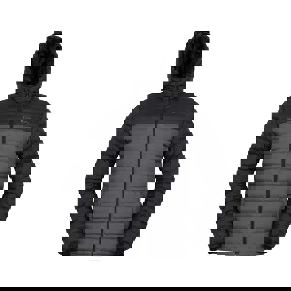 Mountain Warehouse Mens Seasons II Camo Padded Jacket - Medium Grey - 