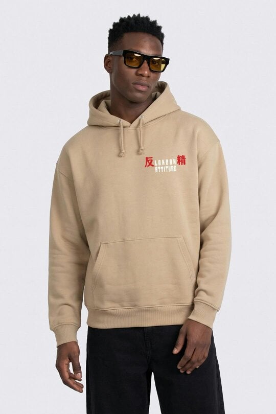 London Attitude Tokyo After Dark Graphic Hoodie