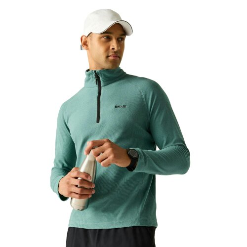Regatta Great Outdoors Mens Montes Funnel Neck Fleece Jumper - Arctic