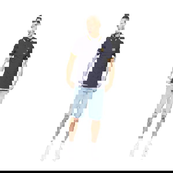 Crosshatch Mens Tillforth Denim Shorts - Light Wash - 