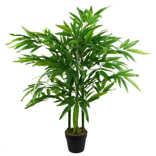 Leaf 90cm Leaf Design UK Realistic Artificial Bamboo Plants / Trees Green