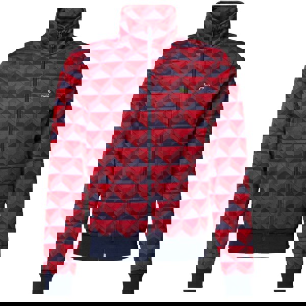 Lacoste Mens Robert George Printed Jacquard Jacket - Multicoloured