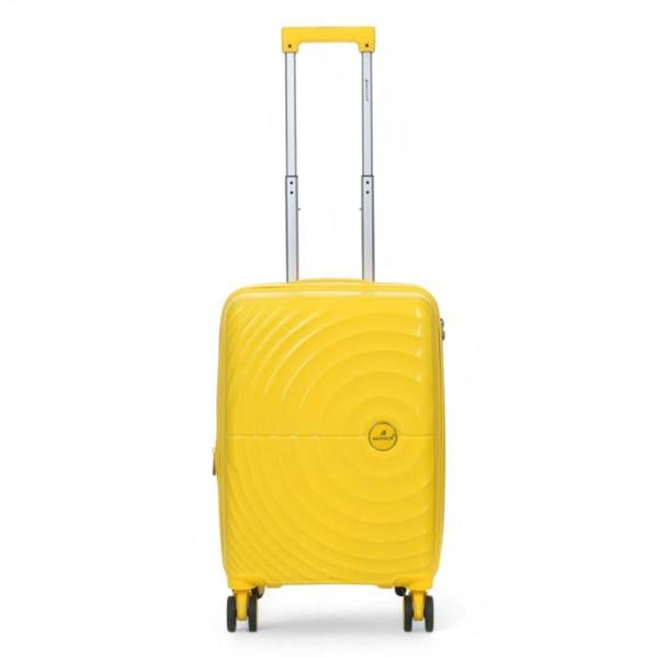 Snowball Hard Shell Cabin 55 x 37 x 22 cm PP Suitcase Luggage Suitable for Easyjet, Ryanair