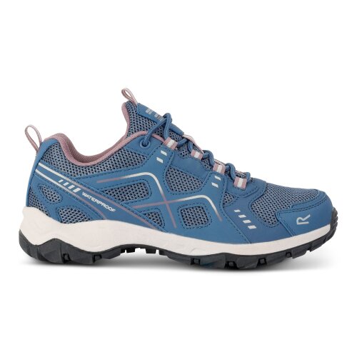 Regatta Womens Vendeavour Walking Shoes - Coronet Blue/Toadstool