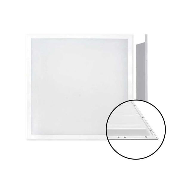 ENER-J Pack of 2, 30W High Lumen 595x595 mm Backlit Panels, Lifud Driver 4800 Lumens, 5 Years, 6500K