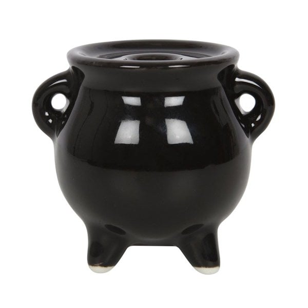 Serano Pentagram Cauldron Ceramic Incense Holder