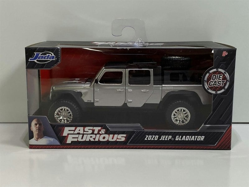 fast and furious hobbs and shaw 2020 jeep gladiator 1:32 jada 32031