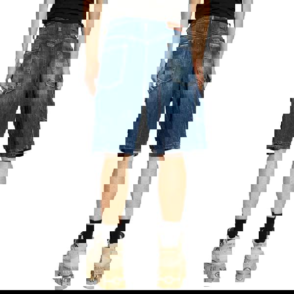 Dsquared2 Dark Semplice Carpenter Shorts Navy Blue W30