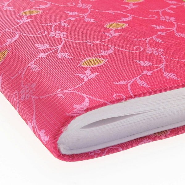 Paper High Large Sari Fabric Photo Album