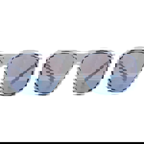 Nike Sunglasses Adrenaline MI EV1134 144 White Blue Mirrored