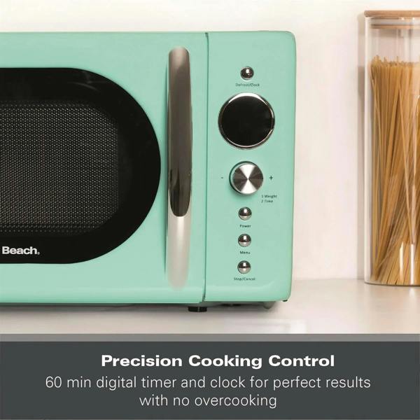 Hamilton Beach 20L Retro Mint Microwave - Hamilton Beach UK