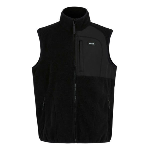 Regatta Mens Frankie Borg Body Warmer - Black