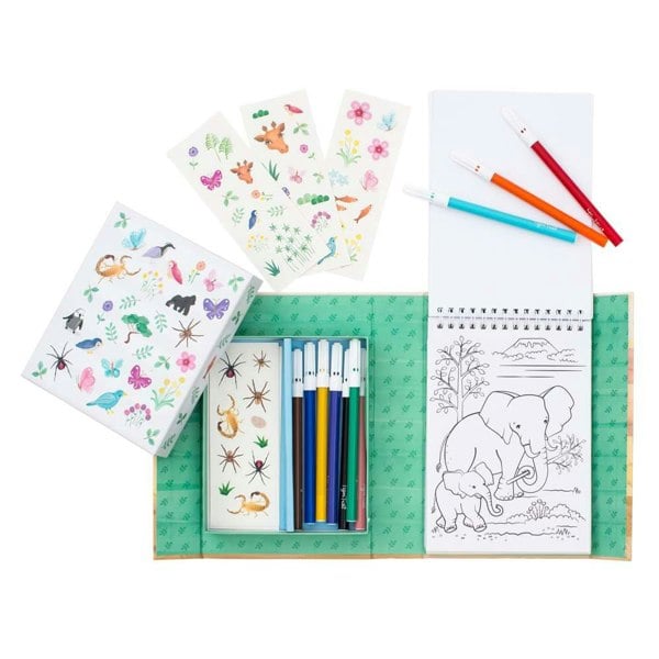 Tiger Tribe Colouring Set - Animal All-Stars