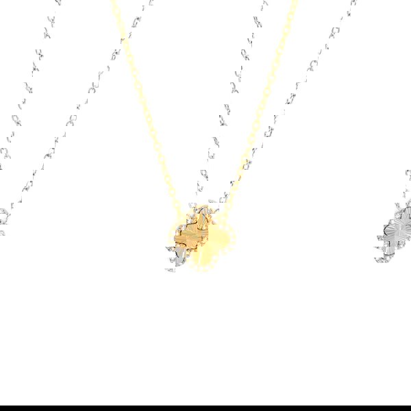 Say It With Timeless Clover Necklace - Yellow Gold Plated