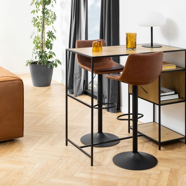 Furniture To Go I_Oregon Bar Stool in Brown