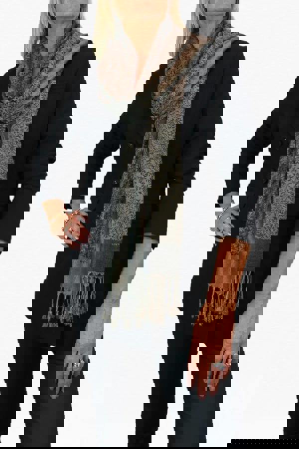 Paulo Due Paisley Jacquard Fine Pashmina Shawl Wrap