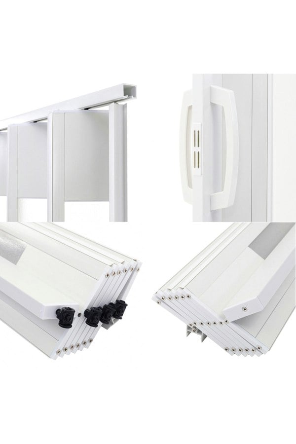 Living and Home PVC Accordion Folding Door