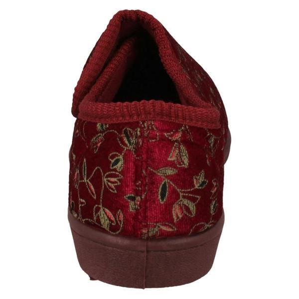 Spot On Ladies Spot On Hook & Loop Fastening Slippers LVSW