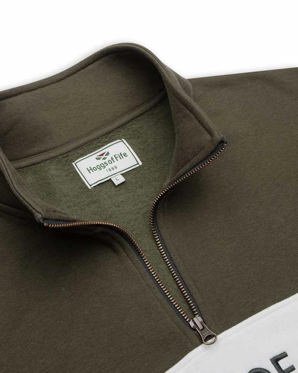 Hoggs of Fife Dumfries 1888 Gents Zip Jumper