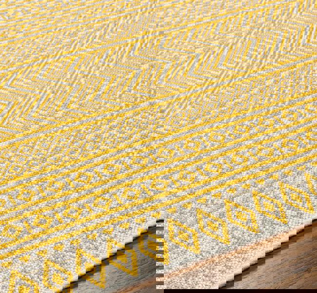Livabliss Eagean-Global Yellow Ivory Off-White In- & Outdoor Rug