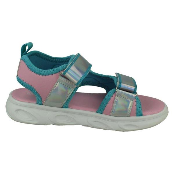 Pineapple Girls Pineapple Dual Strap Light Up Sandals H0385