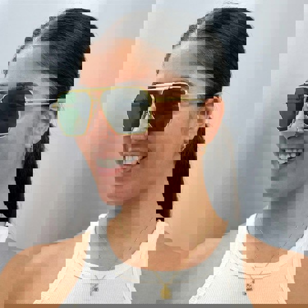 Bottega Veneta Sunglasses BV1012S 004 Gold Green
