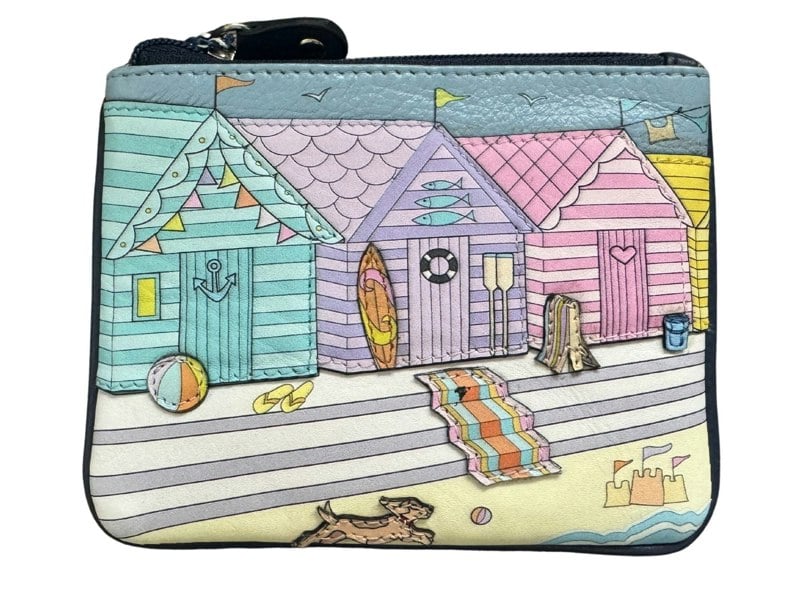 Mala Leather Woolacombe Beach Premium Leather Purse – RFID Protected, Gift Ready
