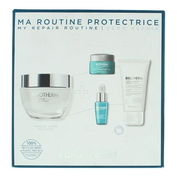 Biotherm Cera Repair 4 Piece Gift Set: Repair Treatment 50ml - Serum 7ml - Eye Cream 5ml - Night Balm 20ml
