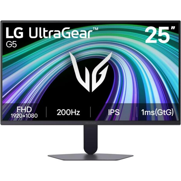 LG UltraGear G5 25G523B-B 25 Inch FHD 200Hz IPS Gaming Monitor Black