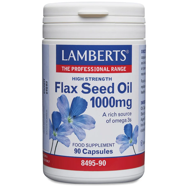 Lamberts Flax Seed Oil 1000mg 90 capsule