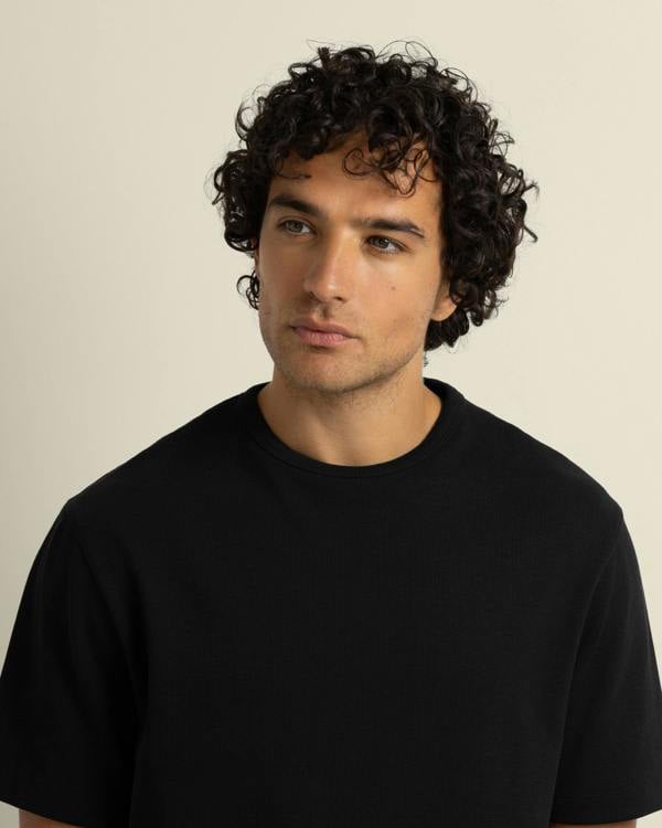 Larsson & Co Arvid - Ribbed T-Shirt