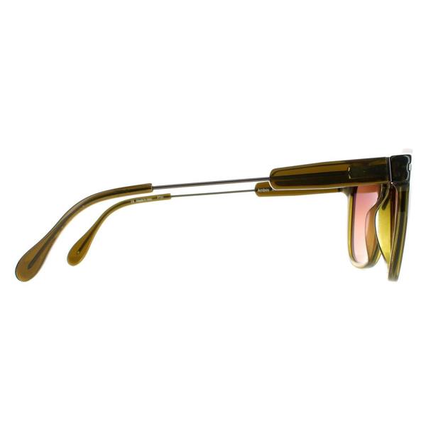 Serengeti Sunglasses Amboy SS530004 Gunmetal Olive Polarized Drivers Gradient