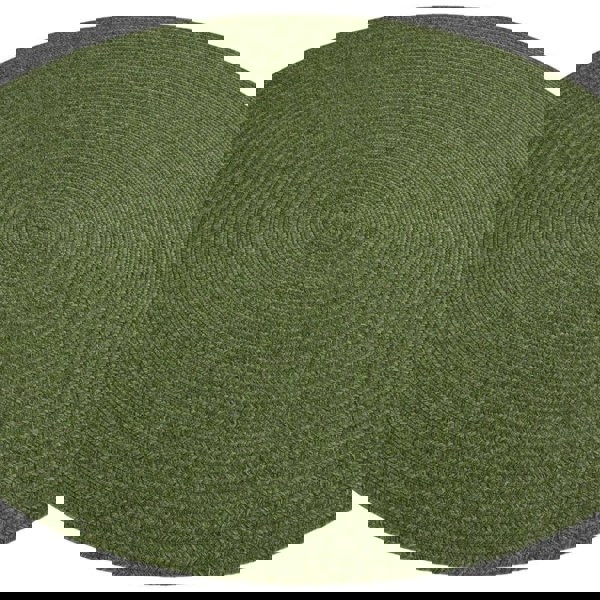 The Rugs Indoor Outdoor Trenzado Rug – Bordered Plain Design