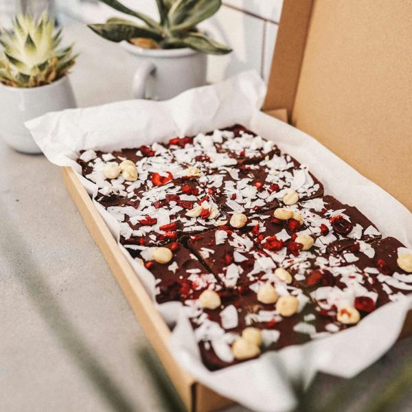 Sweet and Wild Black Forest Brownie