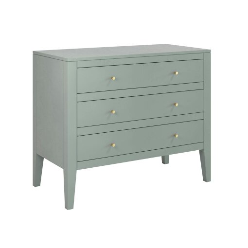 Wyld Haus Cordoba Pigeon Grey Wood Grain 3 Drawer Chest
