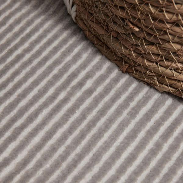 Hanse Home Perles Shortpile Cream Rug Dolomite – Modern Striped
