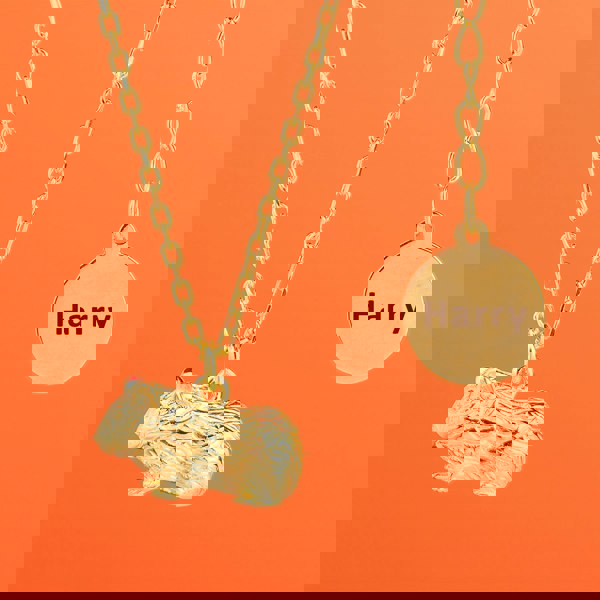 Guinea Pig Gold Necklace - Personalised - MYLEE London