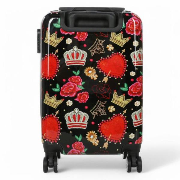 Snowball Strong Expandable Hard Shell Dual 4 Wheel Suitcase Set Print Luggage Cabin Travel Bag